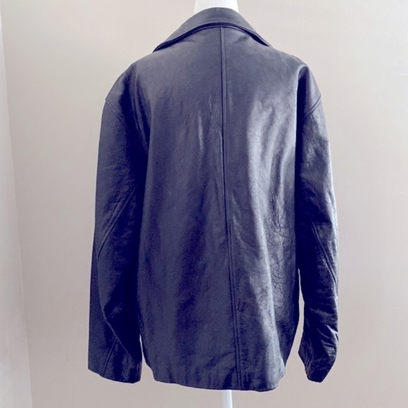 GAP Vintage 90’s men’s leather coat - Picture 4 of 9